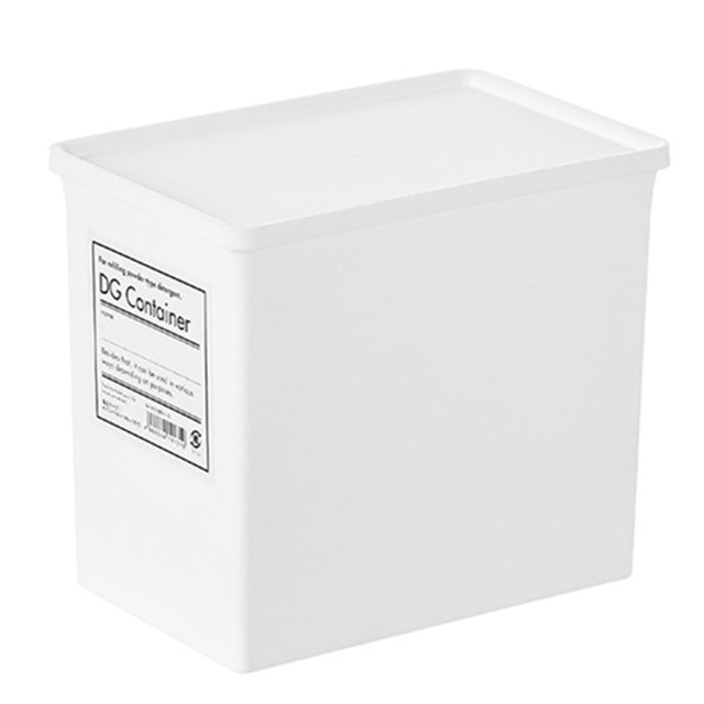 Small Plastic Container Storage Box With Lid Dust-Proof Stackable Household Item Storage Box Small Plastic Container Storage Box With Lid Dust-Proof Stackable Slim And Tall Style With Co