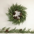 thumbnail image 2 of Northlight 5' x 10" Pine and Blueberry Christmas Garland with Pinecones, Unlit, 2 of 3