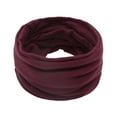 thumbnail image 1 of Transemion Lightweight And Portable Loop Scarf Unisex Fashionable And Versatile Soft And Breathable Multiple Winered, 1 of 6