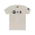 thumbnail image 5 of Peace over Money Men's Cotton Crew Tee, 5 of 16