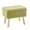 Green, variant on IVV Teddy Fleece Storage Ottoman – Rectangular Footstool Bench with Lift-Off Lid, Hidden Storage Compartment, Solid Wood Legs, 300lb Capacity, Beige