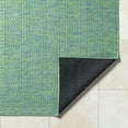 thumbnail image 3 of Hauteloom Nuela Living Room, Bedroom Patio Outdoor Area Rug - Bohemian, Transitional - Green - 9'2" x 12', 3 of 5