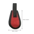 thumbnail image 3 of Miangastore Nettoyeur de Balles de Golf Rectangulaire Coton Rouge 1Pcs 4.3X2.8X0.4In, 3 of 8