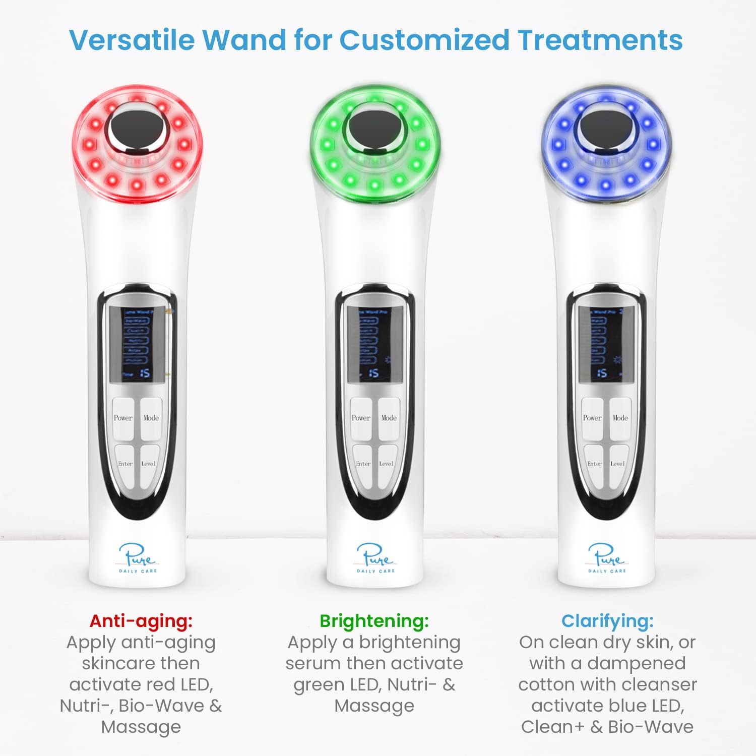 トリートメント Ultrasonic Hair Care Wand Amazon | 超音波ヘアアイロン 超音波 遠赤外線 ヘアケア