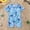 Sky Blue, variant on HNMKIU Summer Toddler Boys Girls Short Sleeve Cartoon Dinosaur Prints 1 Piece Swimwear Zipper Beach Swimsuit Bikini Style Sky Blue,2-3 Years