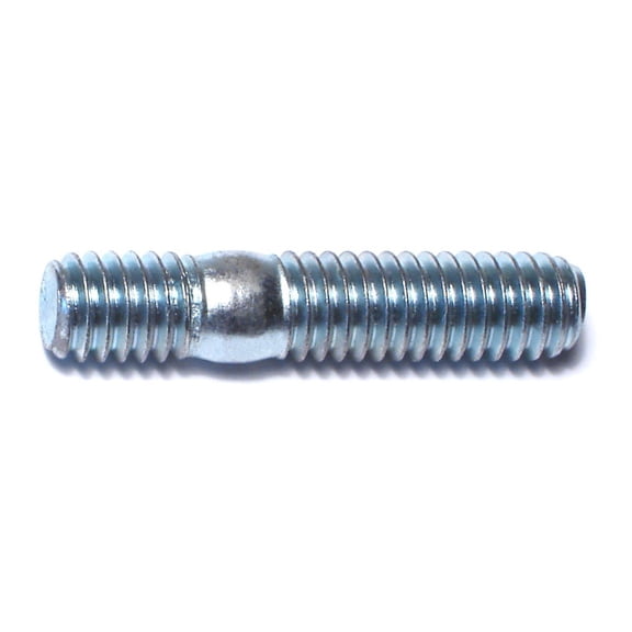 5/16"-18 x 5/16"-18 x 1-1/2" Zinc Automotive Studs (10 pcs.)