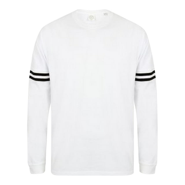 Skinnifit - Sudadera con hombro caído y logotipo SF unisex para adulto (Blanco)