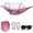 Pink PK, variant on Giunmcul My Order Outdoor Net Hammmocks with Mosquito Net Ortable Double/Single Travel Hammocks Hanging Bed for Hunting Camping Sleeping Sway Bed