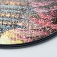 thumbnail image 3 of Japanese Pagoda Landscape Suncatcher Stained Glass Style Zen Garden Decor Round, 3 of 8