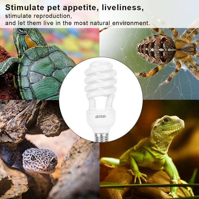 Ultraviolet Energy Saving Lamp, 26W Reptile Light, Pets For Reptile