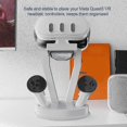 thumbnail image 4 of Vr Storage Stand For Meta Quest3/ Oculus Quest 2 Vr Brille, Upgraded Vr Headset Desktop Organiser Display Holder With Controller Holder, 4 of 4