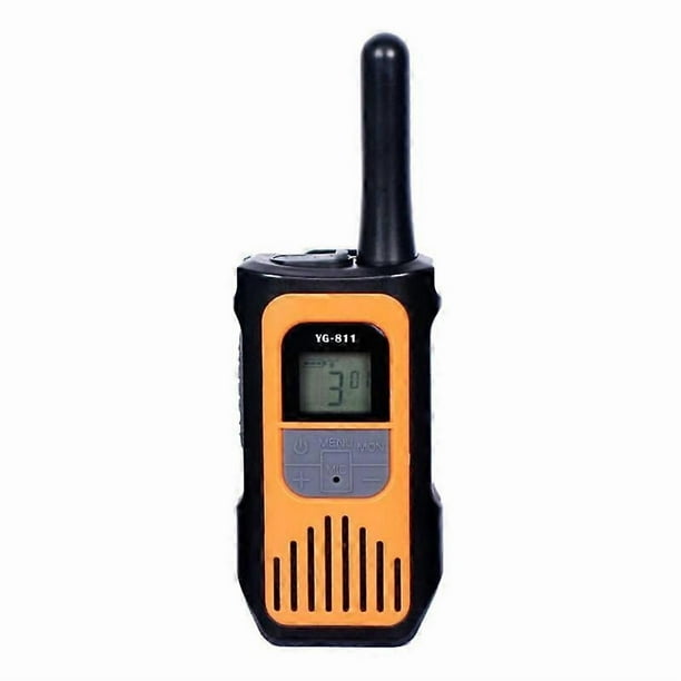 Walkie Talkie Rechargeable Kids Adults 2-pack, Long Range with 16 Radio Channels 2-way LCD Screen