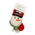 thumbnail image 2 of Ganfancp Árbol de Navidad Decoración Bolsa de Regalo Calcetines Caliente Navidad Santa Claus Muñeco de Nieve de Punto Casa Decoración Fiesta Colgante Ofertas Flash 1* Medias de Navidad, 2 of 6