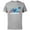 Athletic Heather, variant on Spider-Man Toony Family Sister of the Birthday Kid - Short Sleeve Cotton T-Shirt for Adults - Customized-Athletic Heather
