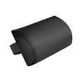 thumbnail image 3 of Almohada de cabeza de chaise lounge, accesorio de cojín de cuello almohada de reposacabezas suave con banda elástica para piscina de sillones al aire Negro, 3 of 8