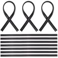 thumbnail image 1 of EXHUMKY 10Ud Bandas De Goma Para Repuesto De Limpiaparabrisas Negro Con Estructura Simple Para Instalación Rápida, 1 of 8