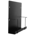 thumbnail image 1 of LOLIPPYY Minimalist Wall Shelf For Vinyl Records Black Metal 1Pack Display, 1 of 8