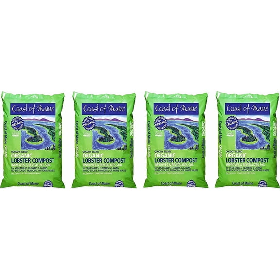 Coast Of Maine Lobster Compost Soil Conditioner - Potting Soil - 1 Cu Ft — Indoor & Outdoor Container & Garden Use