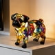 thumbnail image 1 of Decoración del hogar, decoración de habitaciones, decoración de paredes, adornos de resina, luces nocturnas LED, esculturas de la serie de perros brillantes, figuras de animales de resina, esculturas, 1 of 6