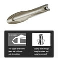 thumbnail image 5 of Japanese 420J2 Stainless Steel Nail Clippers No Splash Nail Clippers for Fingernail and Toenail, Medical Grade Stainless Steel, Nail Cutter with Catcher Clipper Kit, 5 of 6
