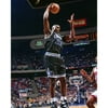 Shaquille O'Neal Orlando Magic Unsigned Hardwood Classics One-Handed Rebound Photograph