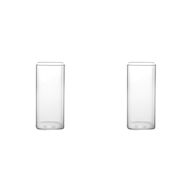 Monstrate Copa de copa de vino portátil para oficina en casa, taza transparente para bebidas de jugo de agua de club nocturno, vasos cuadrados Type2 NO2