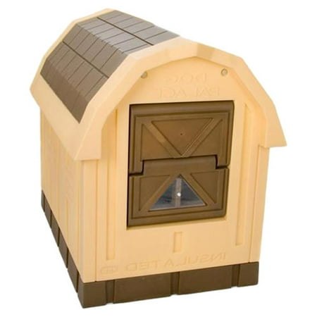 Dog houses at walmart Metal dog houses are more commonly used when transporting a dog between places, but they can be used as year-round options. Wood: Wood is one of the most common building materials for dog houses because it provides your animal with good protection from the elements.