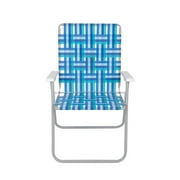 Mainstays High Back Steel Frame Web Strap Chair, Multicolor-2 Pack