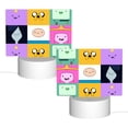 thumbnail image 2 of Adventure Time Characters Rectangular Acrylic Night Light Adjustable 3 Light Modes USB Cable Lamp Light Display Base LED Light For Bookshelves Desk Bedside Tables Child Room Bedroom, 2 of 9