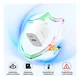 thumbnail image 3 of 10 Piezas Cubo Dual 20w Pd Carga Rápida U-volt Usb + Tipo C, 3 of 8