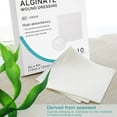 thumbnail image 5 of Dimora Calcium Alginate Wound Dressing Soft and Highly Absorbent Non-Stick Padding 4'' x 4'' 10 Pads, 5 of 5