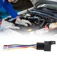 thumbnail image 4 of LED Flasher Relay, DC12V 40A Easy To Wire Shockproof Waterproof 5Pcs Turn  Light Relay, Plug And Play Truck for Car Automobile Automotive, 4 of 8