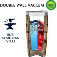 thumbnail image 3 of Best Dad Ever Insulated Vacuum Tumbler with Lid, Father''s Day Gifts for Men Dad Papa Grandpa, Hand in Hand Wood Grain Funny Stainless Steel Double Wall Cup, 20 oz Travel Detachable Straw Mug, 3 of 6