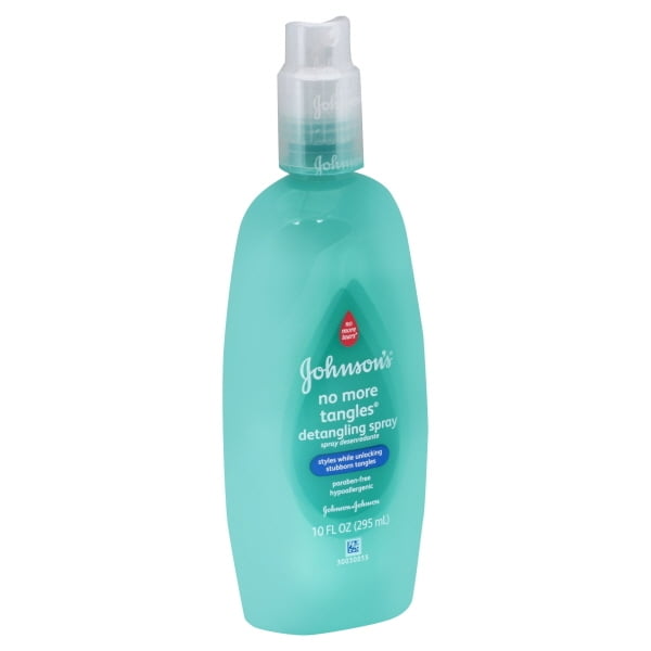 Johnson's Baby No More Tangles Detangling Spray, SulfatesFree, 10 Oz