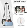thumbnail image 4 of FORMRS Mini Crossbody Bag for Women Adjustable Shoulder Rope Travel Casual Phone Purse, Snowman Family, 4 of 7