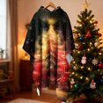 thumbnail image 5 of Wensltd Women's Christmas Long Sleeve Cape Holiday Party Hooded Shawl Costume Fashion Clothing, 5 of 9