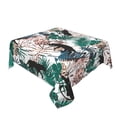 thumbnail image 2 of YFYANG Square Polyester Table Cloth, 54" x 54" Reusable Table Cover Kitchen Dining Room Abstract Tropical Jungle Doodle Decorative Tablecloths for Tables of 2-4 People, 2 of 8