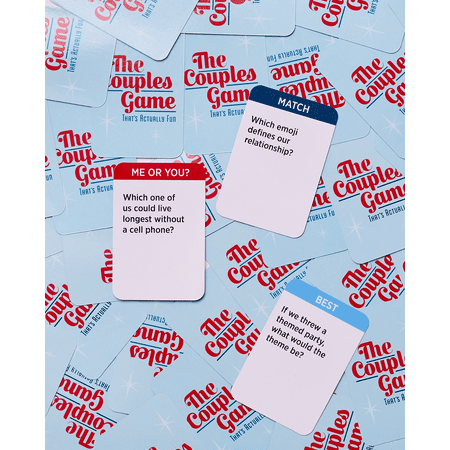 DSS Games - The Couples Game That's Actually Fun - White