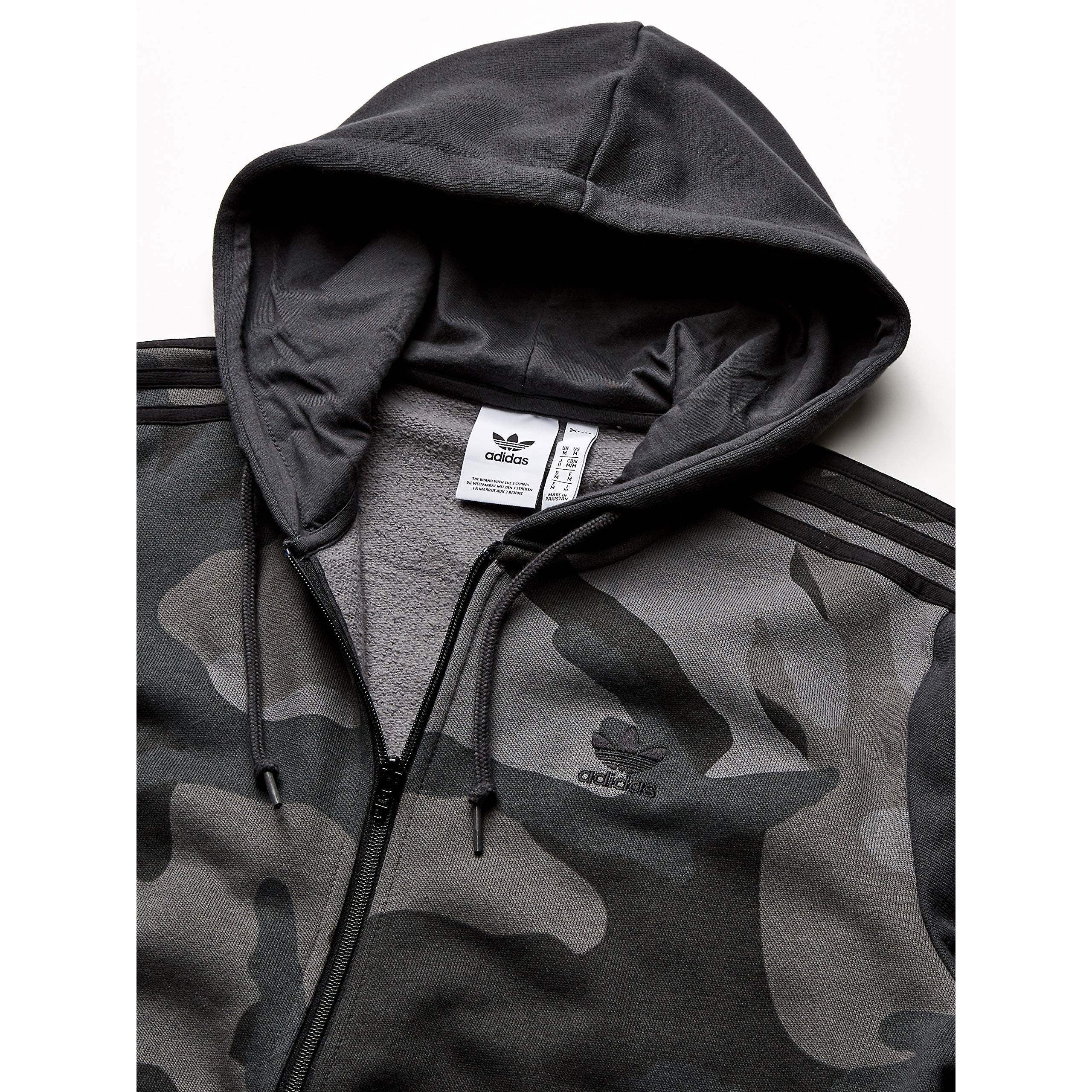 Adidas camo full zip hoodie hotsell