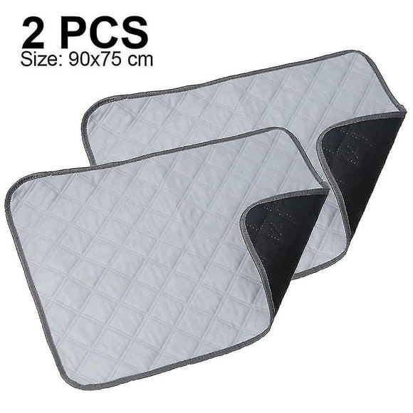 2 pack Washable Dog Pee Pad Reusable Waterproof Pee Pad For Dogs Training Pads Puppy Mat Whelping Pad