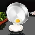 thumbnail image 5 of Deals of The Day Clearance! Topliu 304 Stainless Steel Frying Pan,Three-Layer Steel Flat-Bottomed Non-Stick Pan for Cooking,Kitchen Gift, 5 of 8
