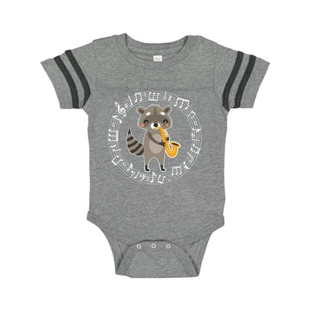 

Inktastic Saxophone Gifts for Girls Gift Baby Boy or Baby Girl Bodysuit