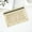 Beige, variant on 3-Ring Binder Pencil Pouch, Clear Zippered Pencil Case with Detachable Handle, Large Capacity Sch-ool Supplies Organizer for Binder, 10x7 Inch