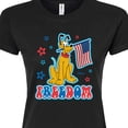 thumbnail image 3 of Disney - Pluto Freedom - Juniors Fitted Graphic T-Shirt, 3 of 5