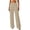 Beige, variant on Pants for Women High Waist Stretchy Business Pants Casual Straight Leg Pants Pull On Work Pants for Women for Daily Wearing (Beige L)