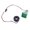 Green, variant on Digital Ammeter AC100A Current Meter 22mm Square Head 0-100A Current Detector Monitors Current Tester