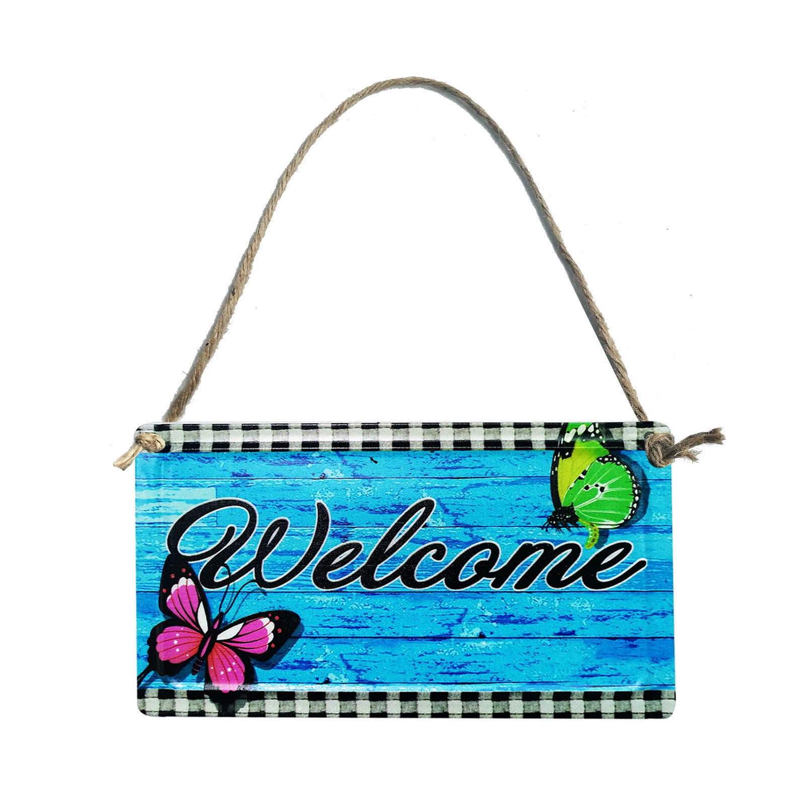 ZTTD Yard Art Fence Decorations Outdoor Metal Wall Art Hanging For