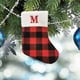 thumbnail image 1 of Ofertas Limitadas, Calcetines navideños Bolsa de regalo navideña Colgante Calcetines con alfabeto Haig rojo Adornos para árbol de Navidad Akmoler, 1 of 9