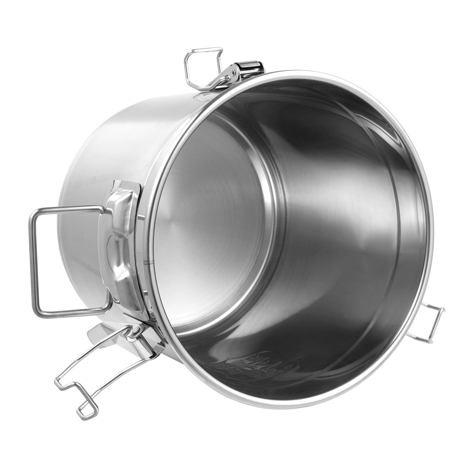 12L Stainless Steel Airtight Canister for Kitchen, Food Storage Containers, Rice Cereal Grain Container, Storage Food Flour Sugar Milk Cookie