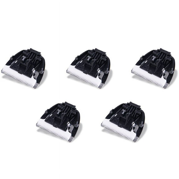 5X Pet Hair Trimmer Cutter Ceramic Blade Compatible for CP3100 3180 7800 8000 Grooming Clipper Replacement Knives